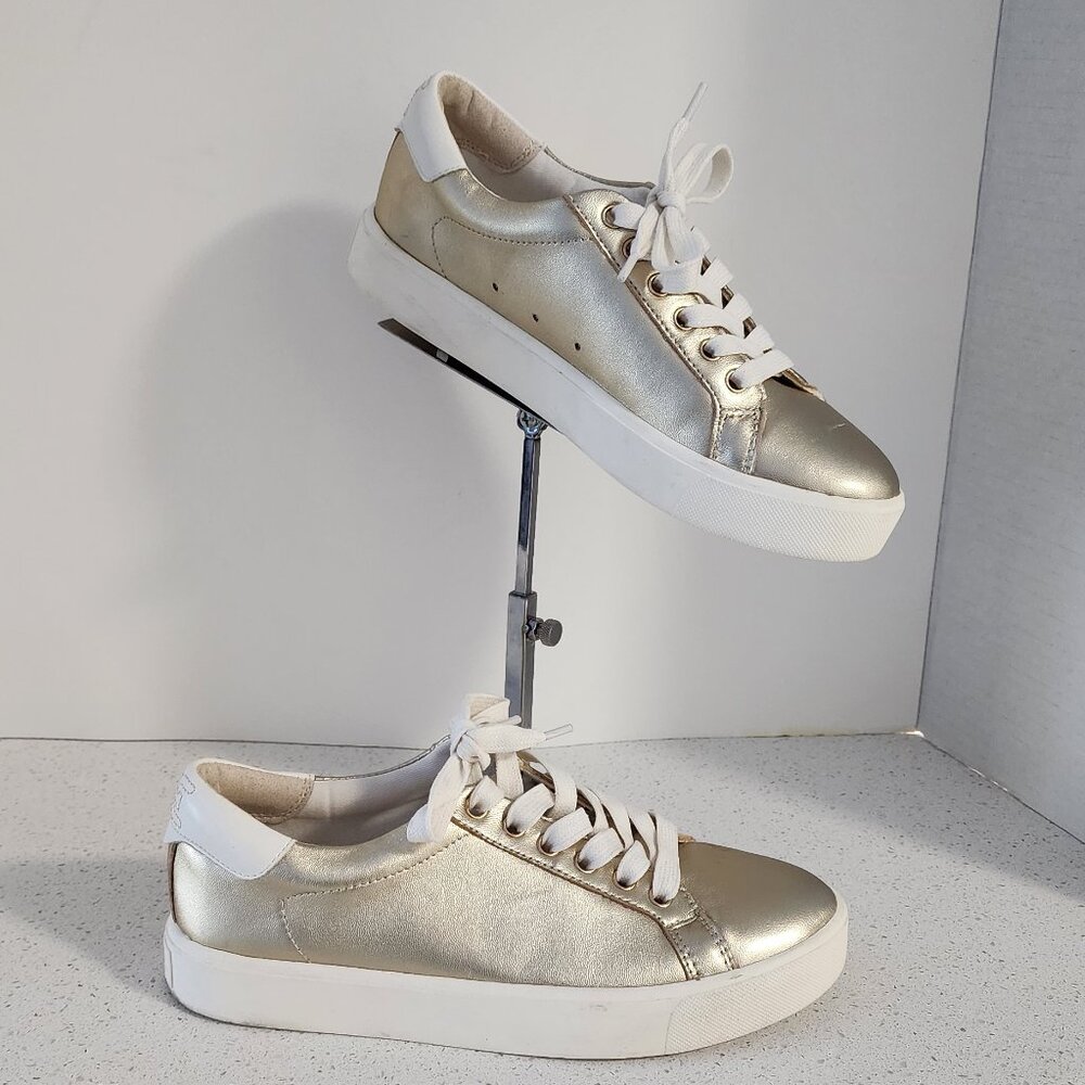 Sam Edelman gold sneakers